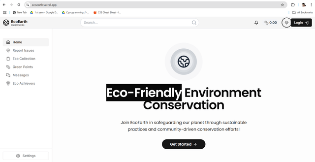 EcoEarth - Community Cleanup with Web3 Authentication