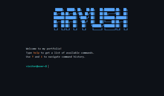 Terminal Portfolio